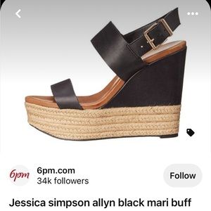 Jessica Simpson Allyn Espadrille Wedge sandals